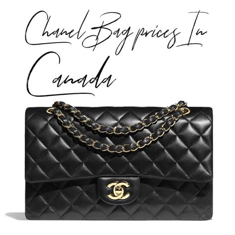 chanel bags canada prices